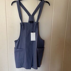 Blue Overalls with Pockets